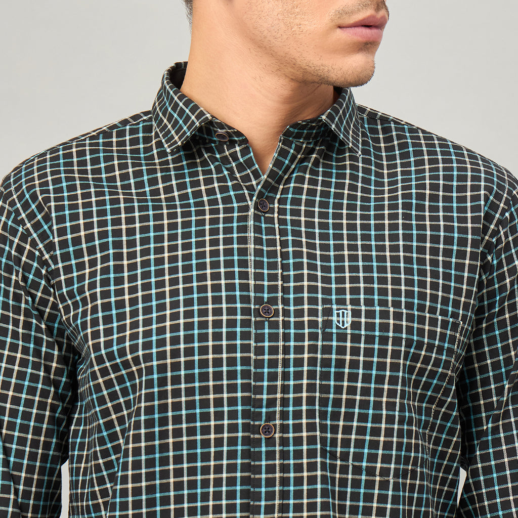 Duke Urban Men Full Sleeve Cotton Shirt (SDO5CKBF)
