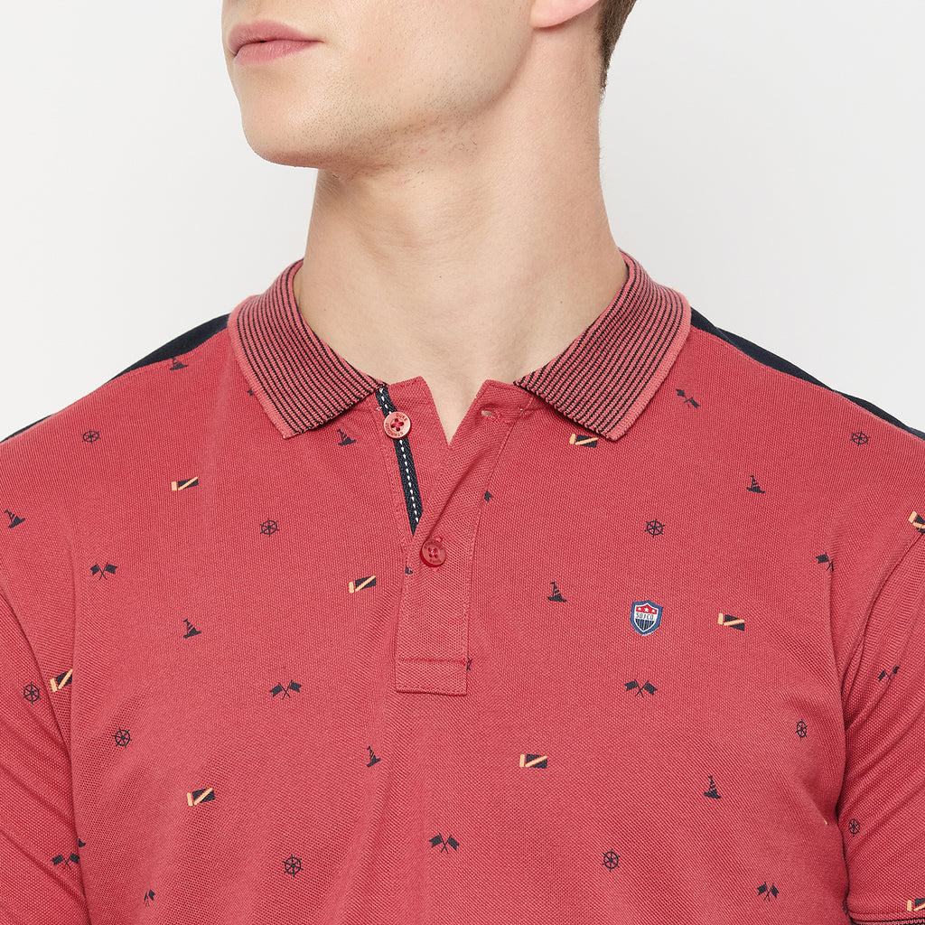 Duke Urban Men Half Sleeve Cotton Tshirt (LF5822)
