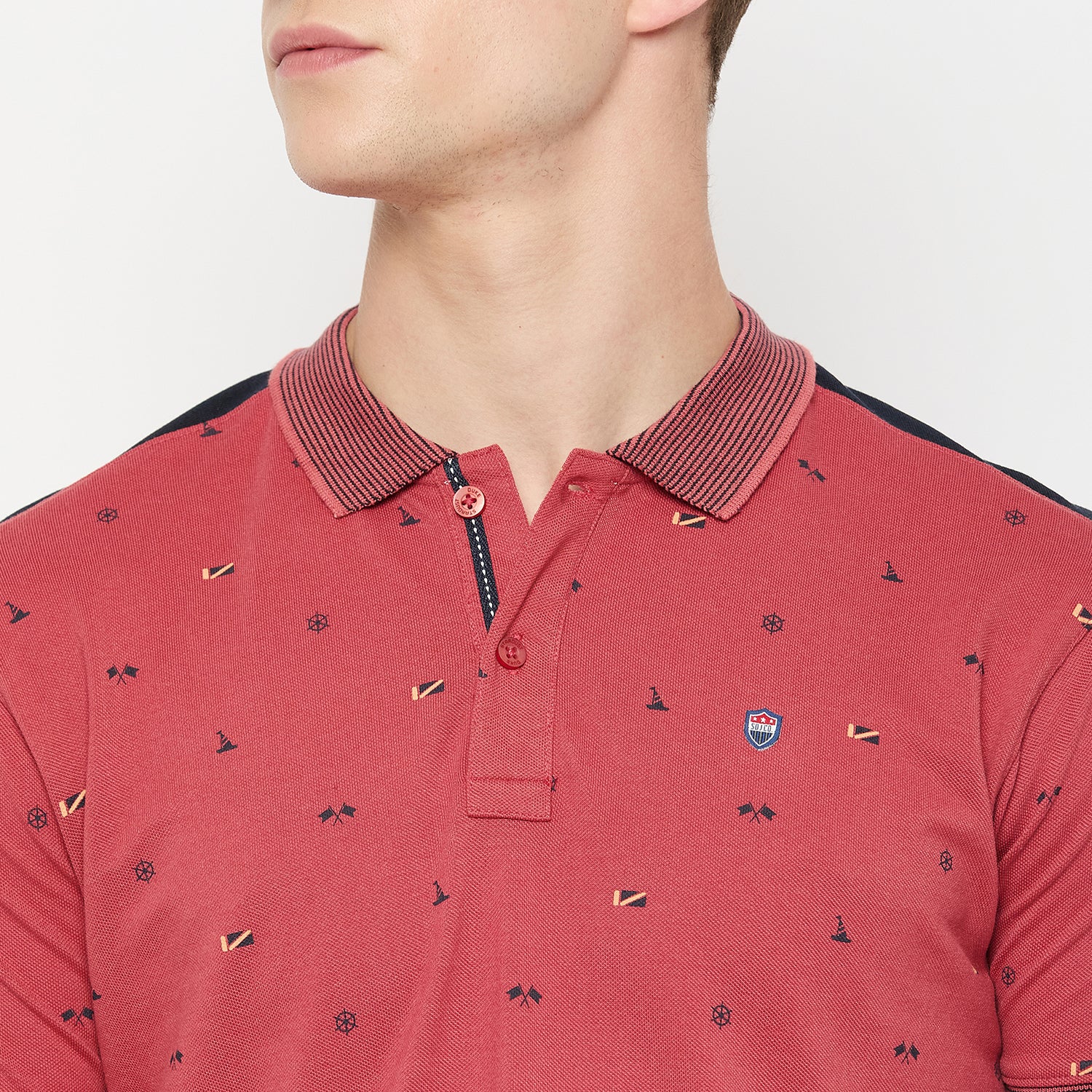 Duke Urban Men Half Sleeve Cotton Tshirt (LF5822)