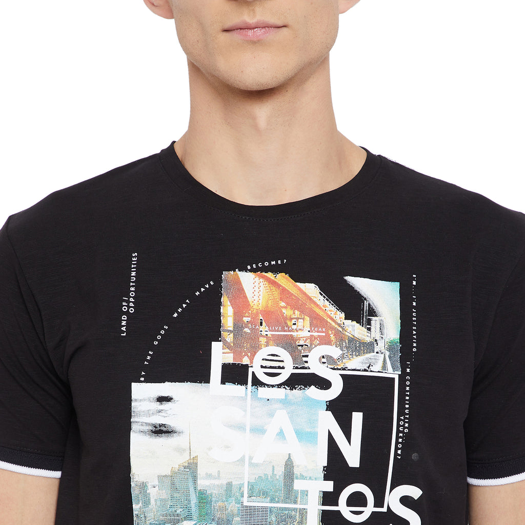 Duke Men Half Sleeve T-Shirt (LF4473)
