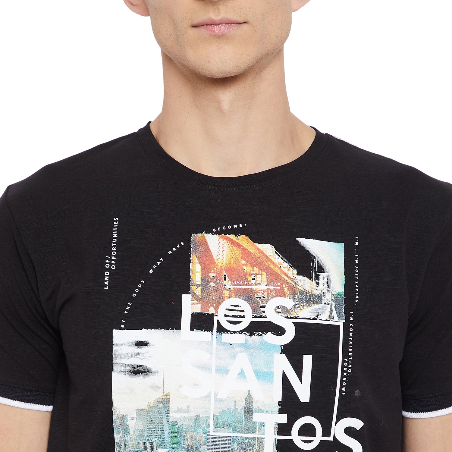 Duke Men Half Sleeve T-Shirt (LF4473)