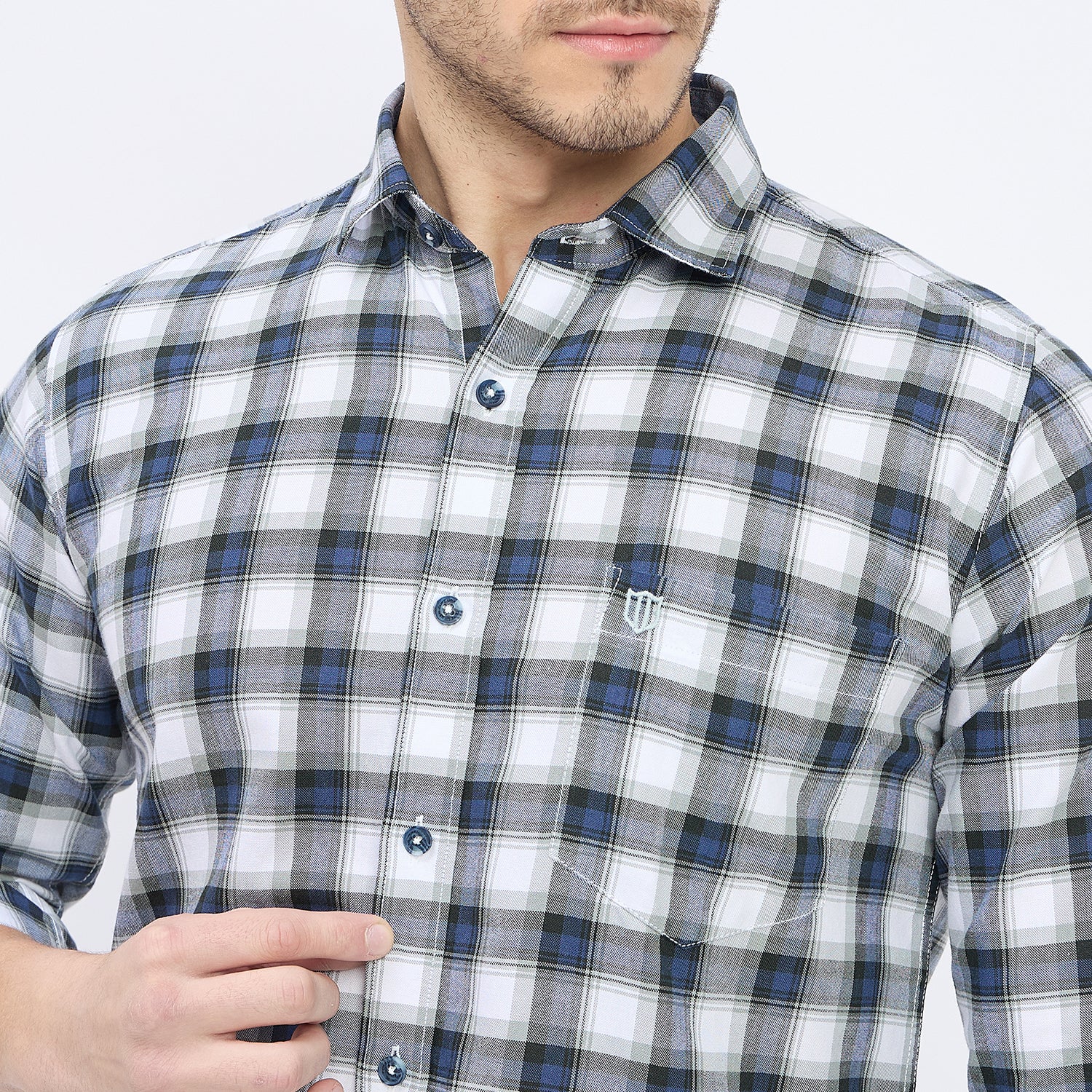 Duke Urban Men Full Sleeve Cotton Shirt (SDO8CKAS)