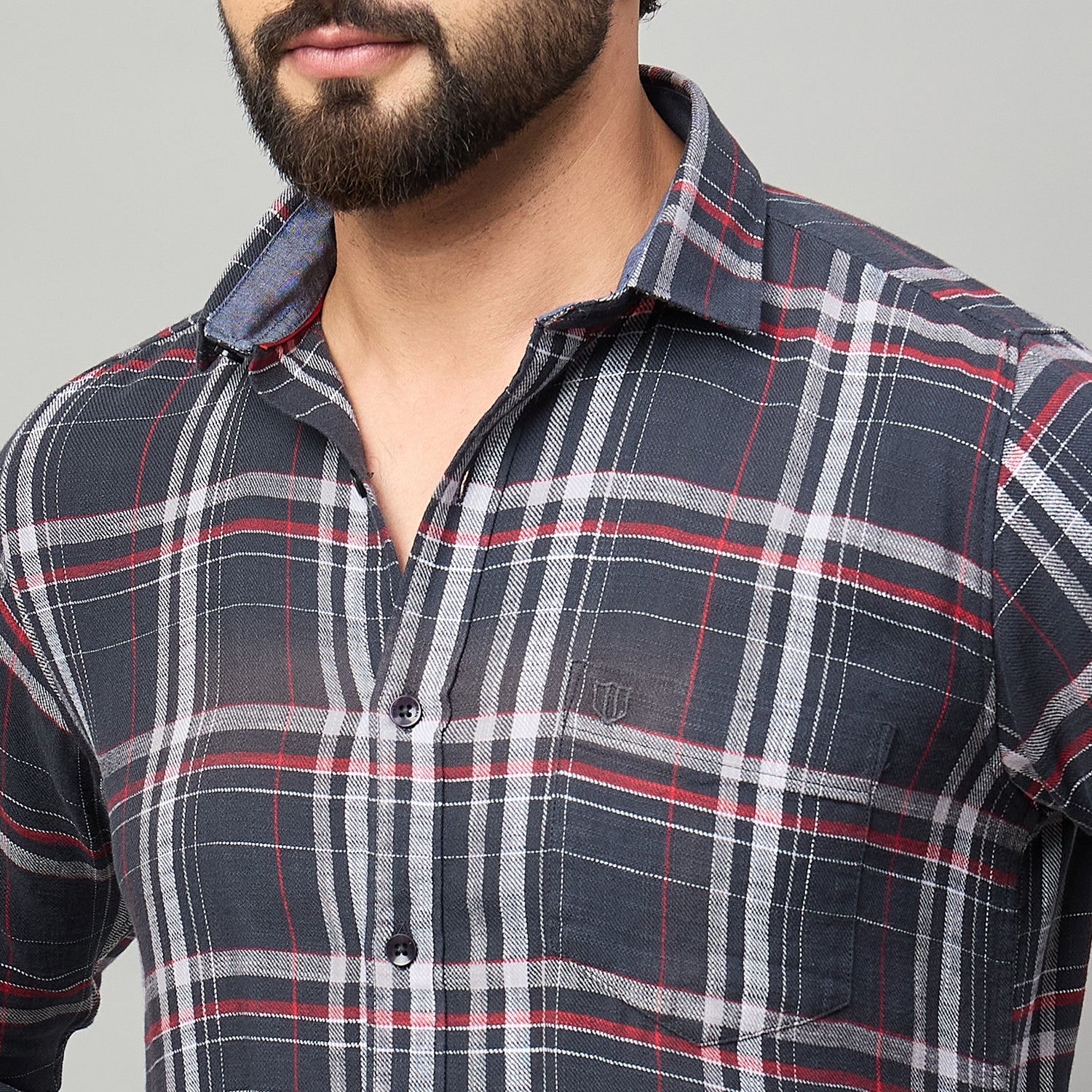 Duke Urban Men Full Sleeve Cotton Shirt (SDO8CKAT)