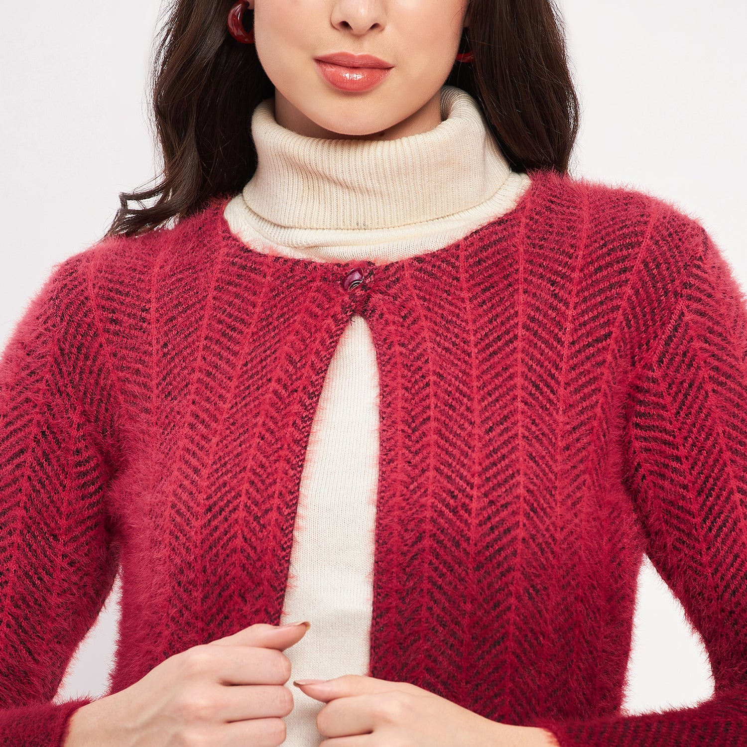 Duke Stardust Women Full Sleeve Cardigan (SDS1044)