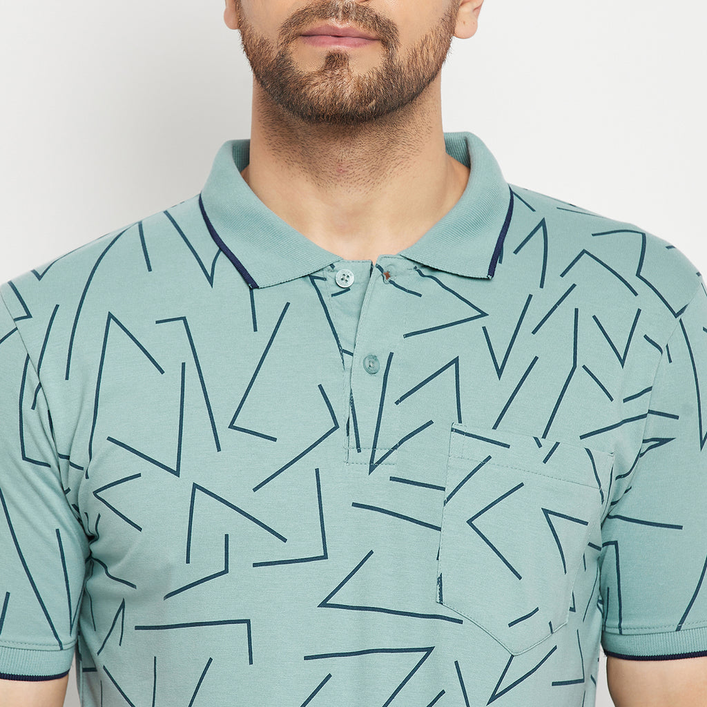 Duke Stardust Men Half Sleeve Polo Neck Cotton T-shirt (1142)