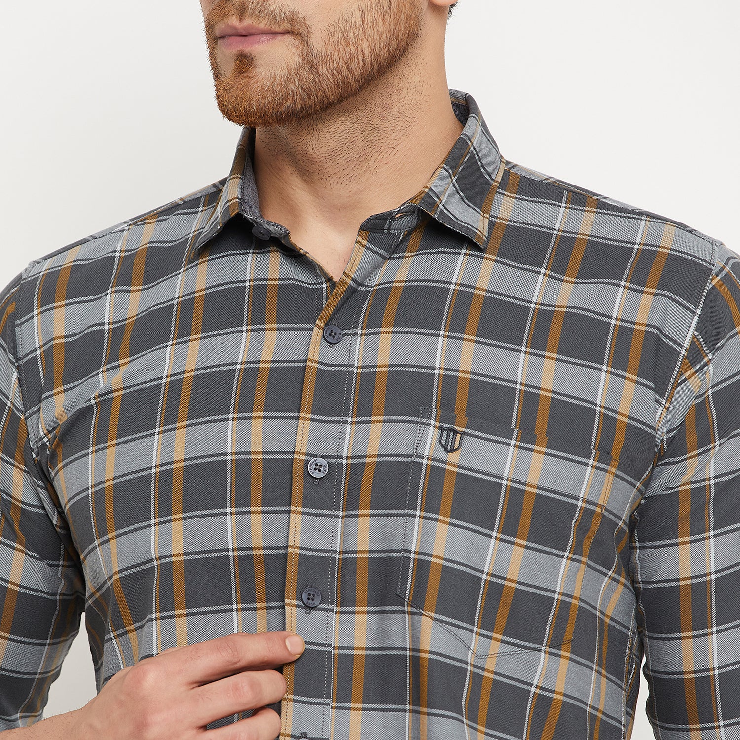 Duke Urban Men Full Sleeve Cotton Shirt (SDO8CKM)