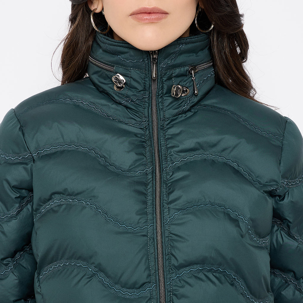 Duke Urban Women Full Sleeve Padded Jacket (SDZ4117)
