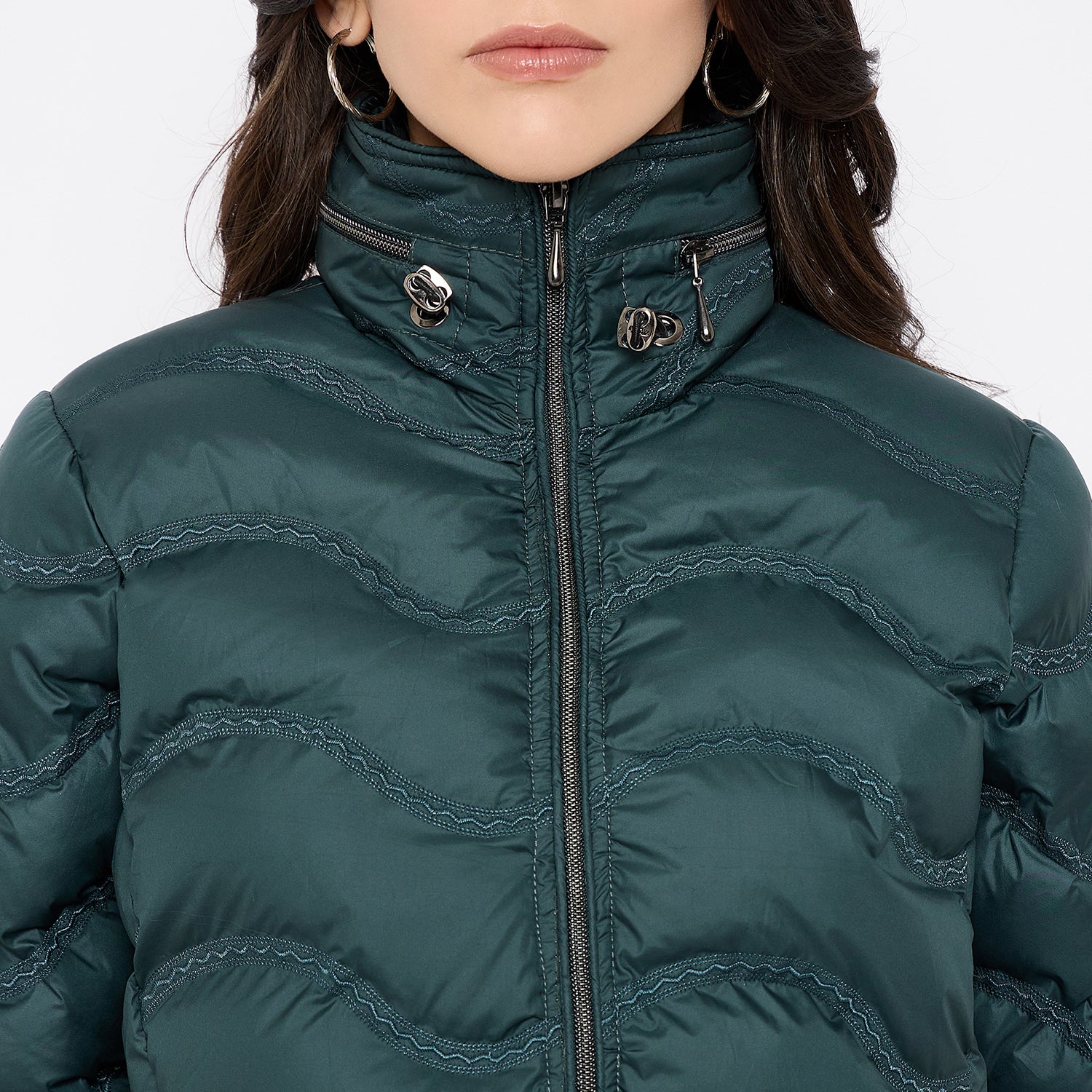 Duke Urban Women Full Sleeve Padded Jacket (SDZ4117)