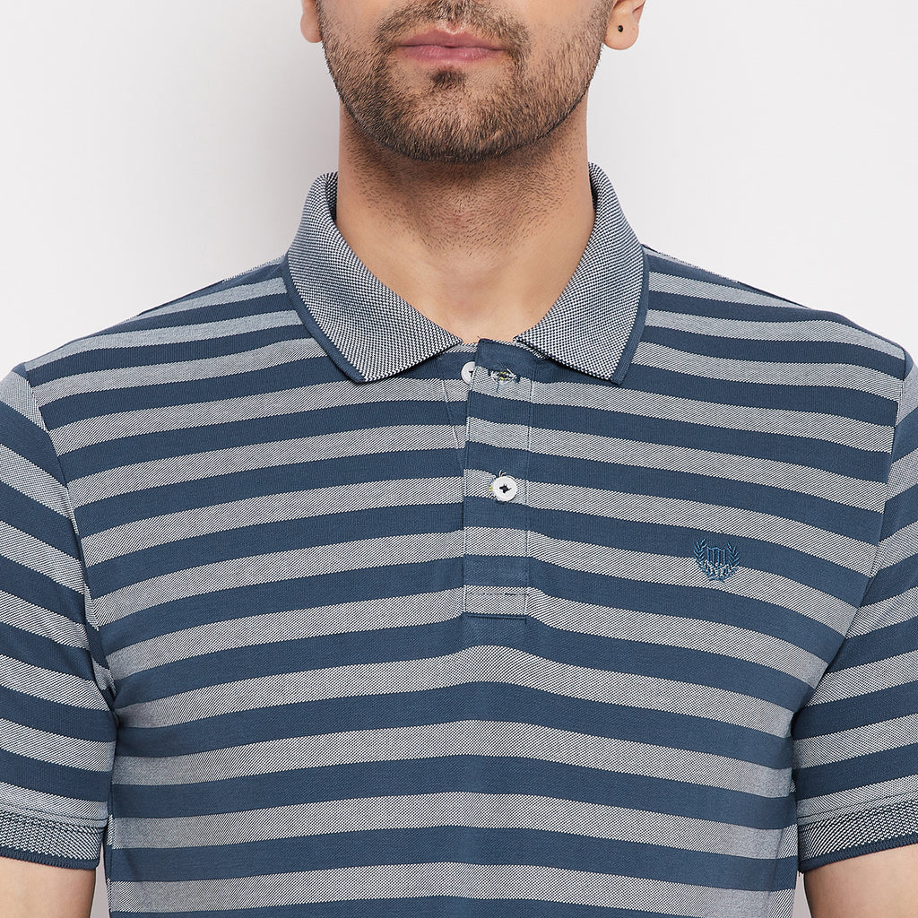 Duke Stardust Men Half Sleeve Cotton T-shirt (LF5801)