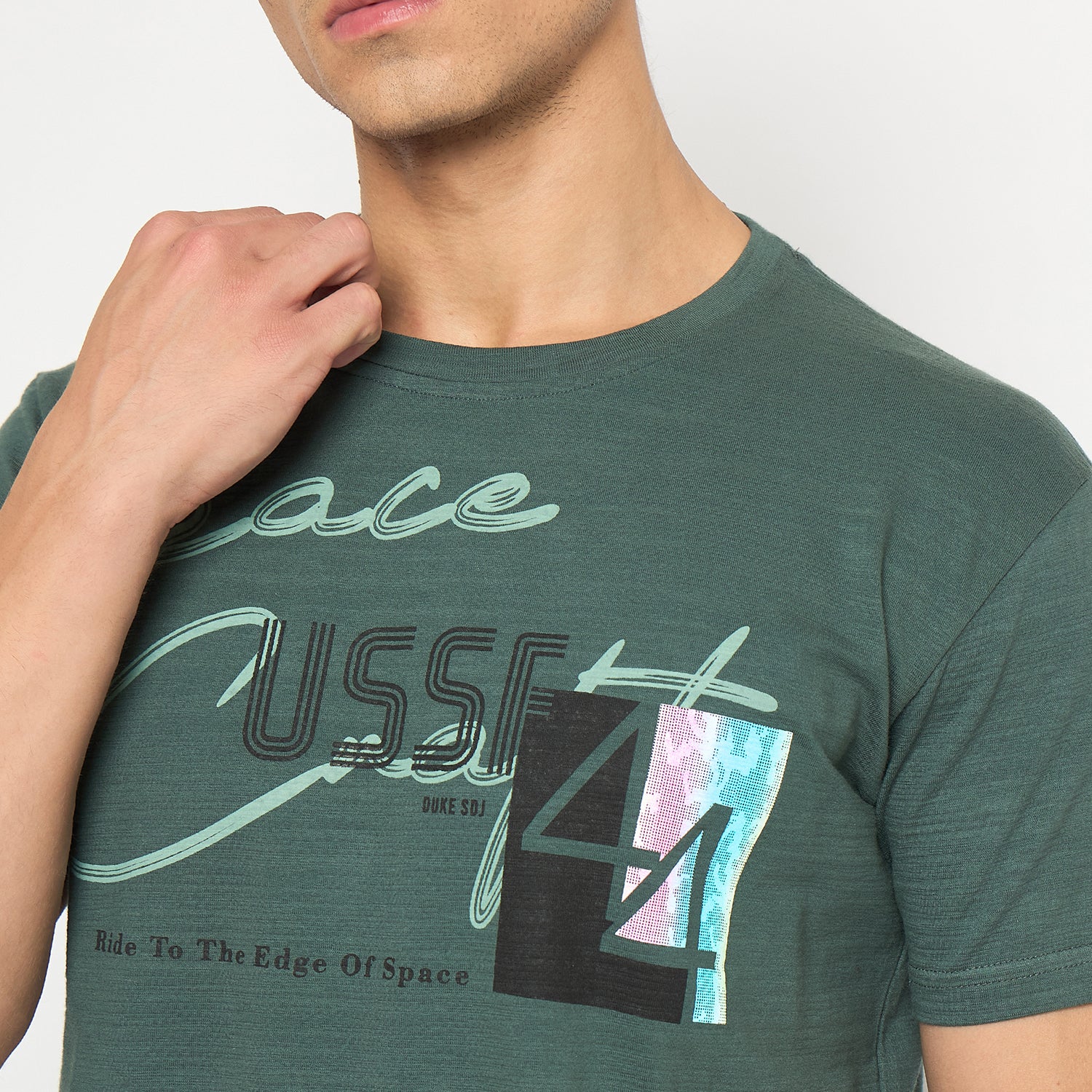 Duke Urban Men Half Sleeve Cotton T-shirt (LF5435S)