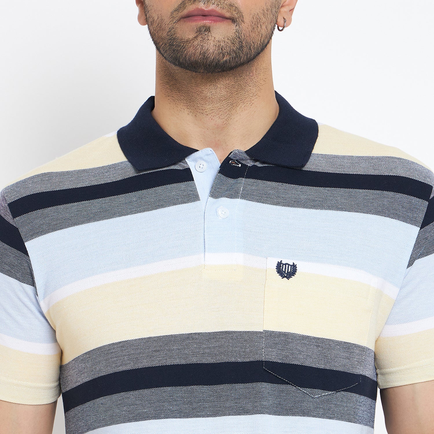 Duke Stardust Men Half Sleeve Cotton T-shirt (MLF1115)