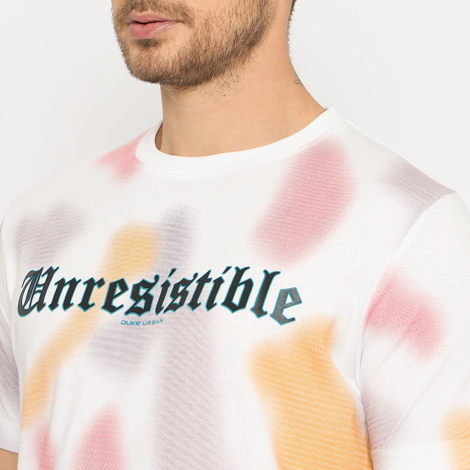 Duke Urban Men Half Sleeve Cotton Tshirt (LF7417)
