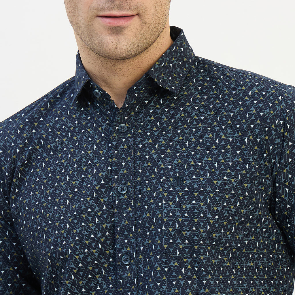 Duke Urban Men Full Sleeve Cotton Shirt (SDO8PRY)