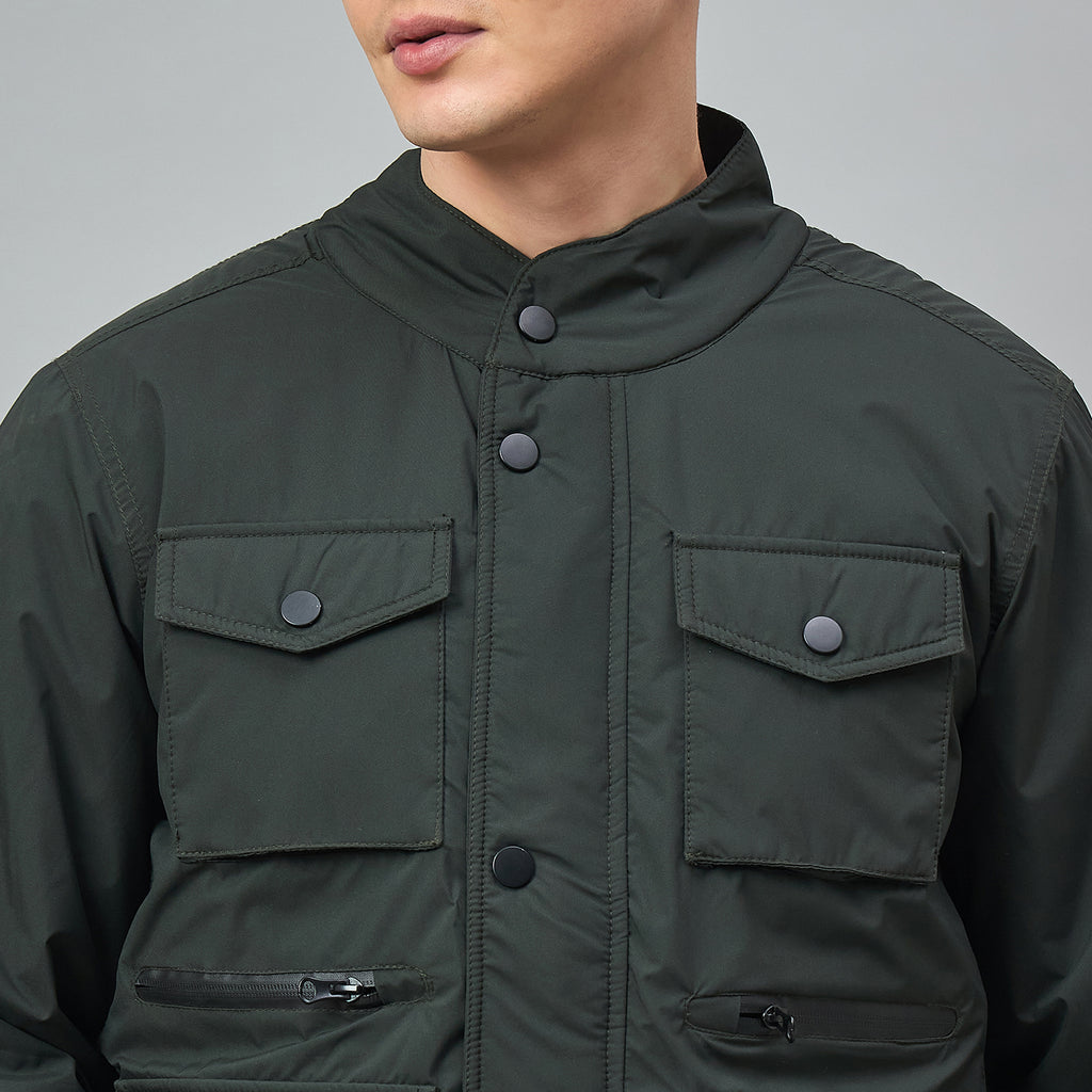 Duke Urban Men Full Sleeve Regular Bomber Jacket (SDZ4070)