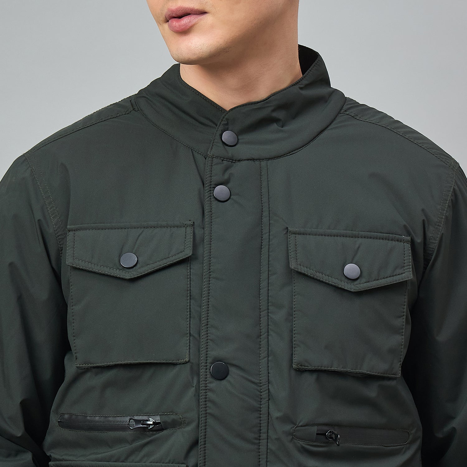 Duke Urban Men Full Sleeve Regular Bomber Jacket (SDZ4070)