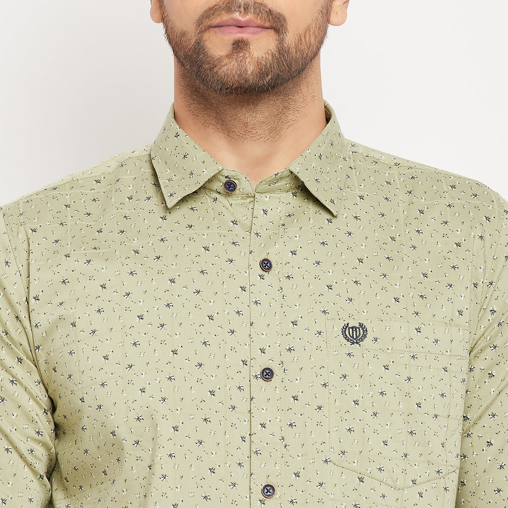 Duke Stardust Men Full Sleeve Cotton Shirt (SDO6PRTK)