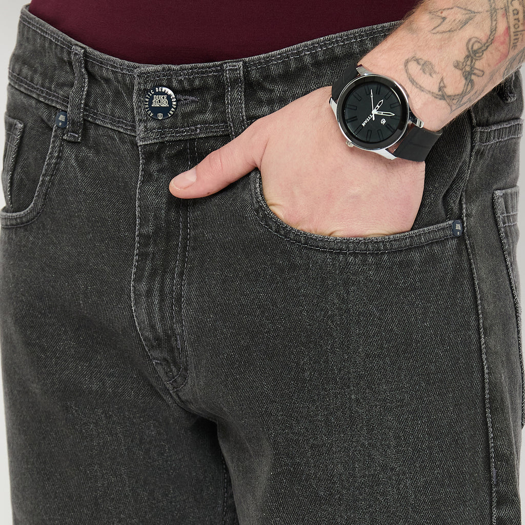 Duke Urban Men Straight Fit Stretchable Jeans (SDD5691)