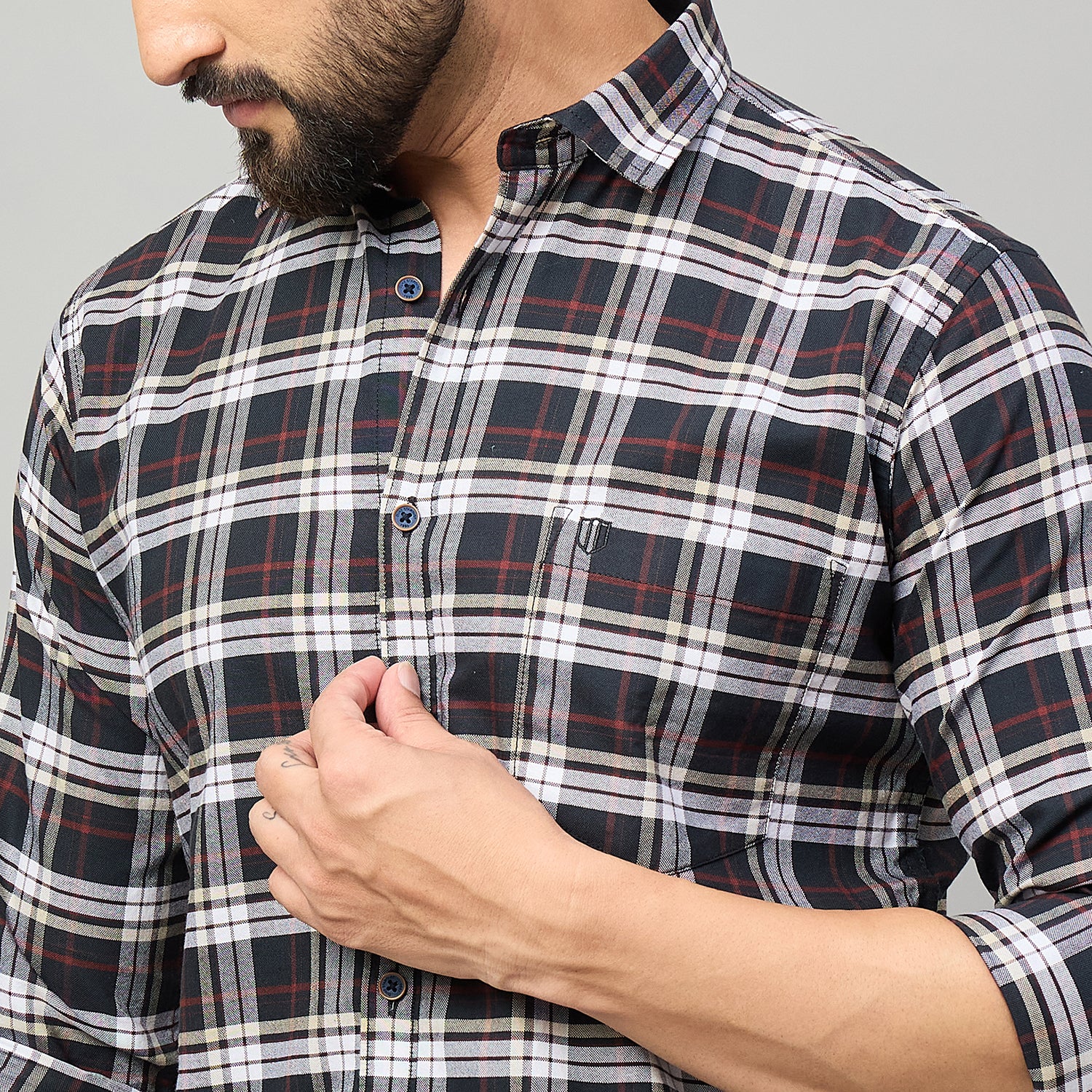 Duke Urban Men Full Sleeve Cotton Shirt (SDO5CKBA)