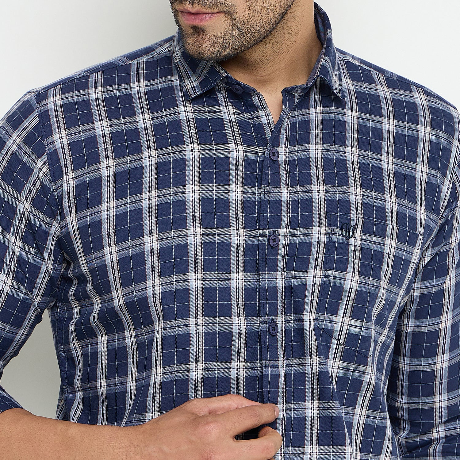 Duke Urban Men Full Sleeve Cotton Shirt (SDO8CKP)
