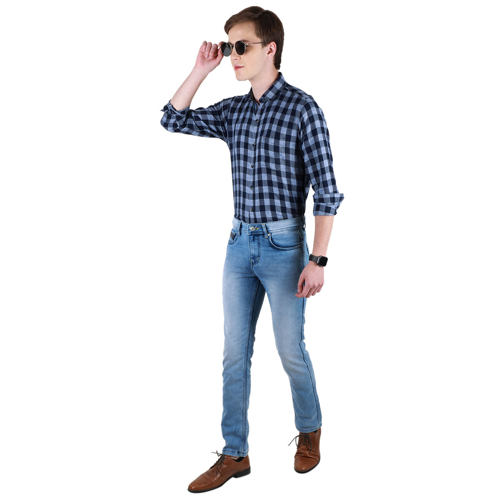 Duke Stardust Men Full Sleeve Cotton Shirt (SD8CKLA)