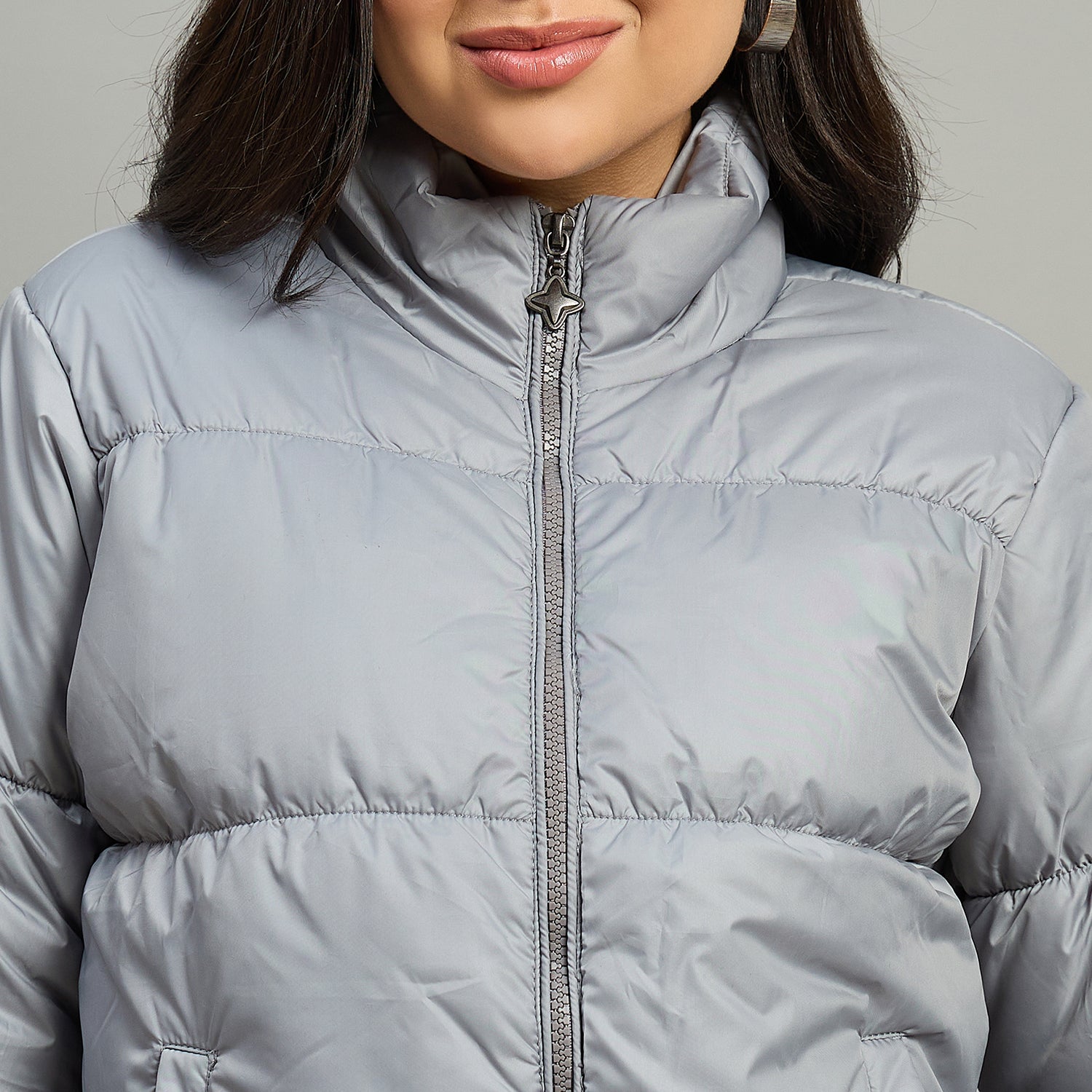 Duke Urban Women High Neck Full Sleeve Jacket (SDZ4024N)