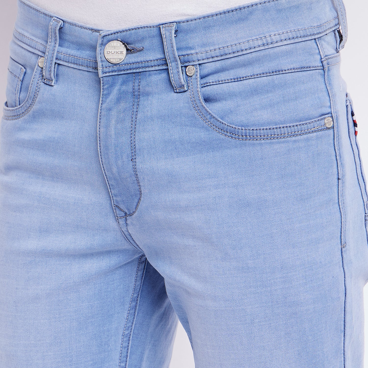 Duke Urban Men Slim Fit Stretchable Jeans (SDD5637C)