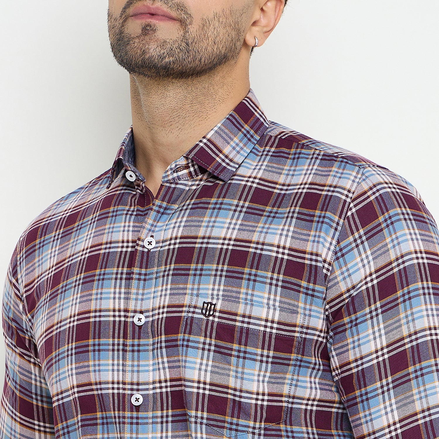 Duke Urban Men Full Sleeve Cotton Shirt (SDO8CKAF)