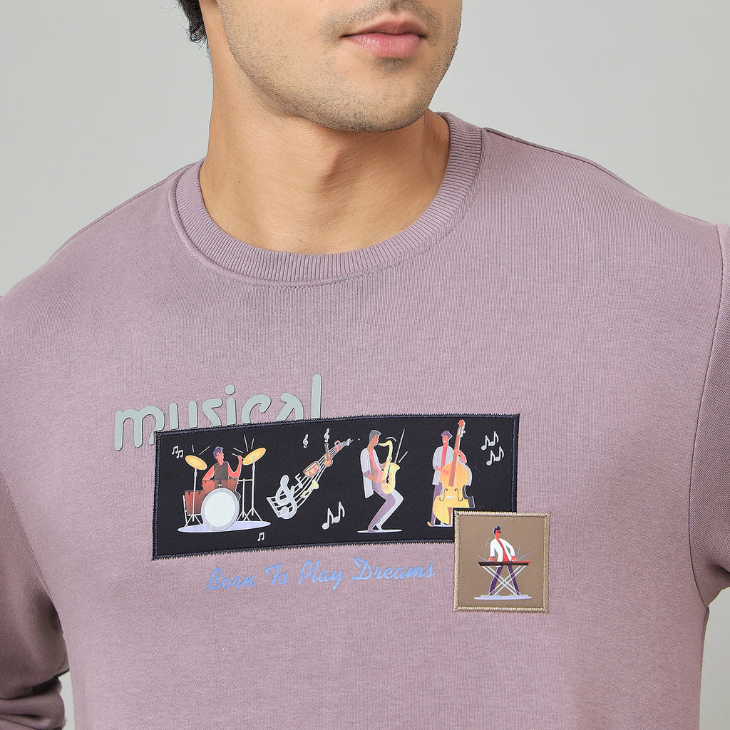 Duke Urban Men Round Neck Regular Sweatshirt (LF6347)