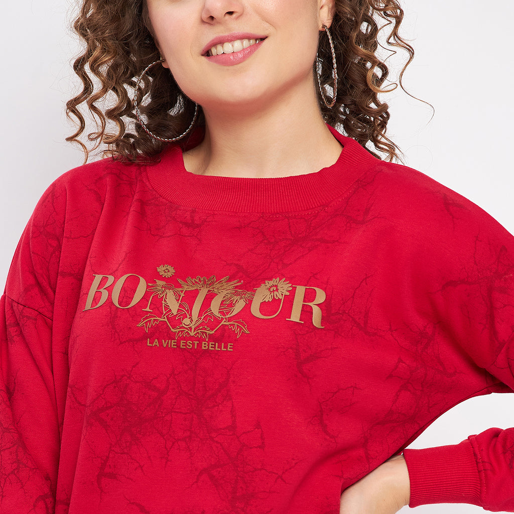 Duke Urban Women Round Neck Sweatshirt (LFX876)