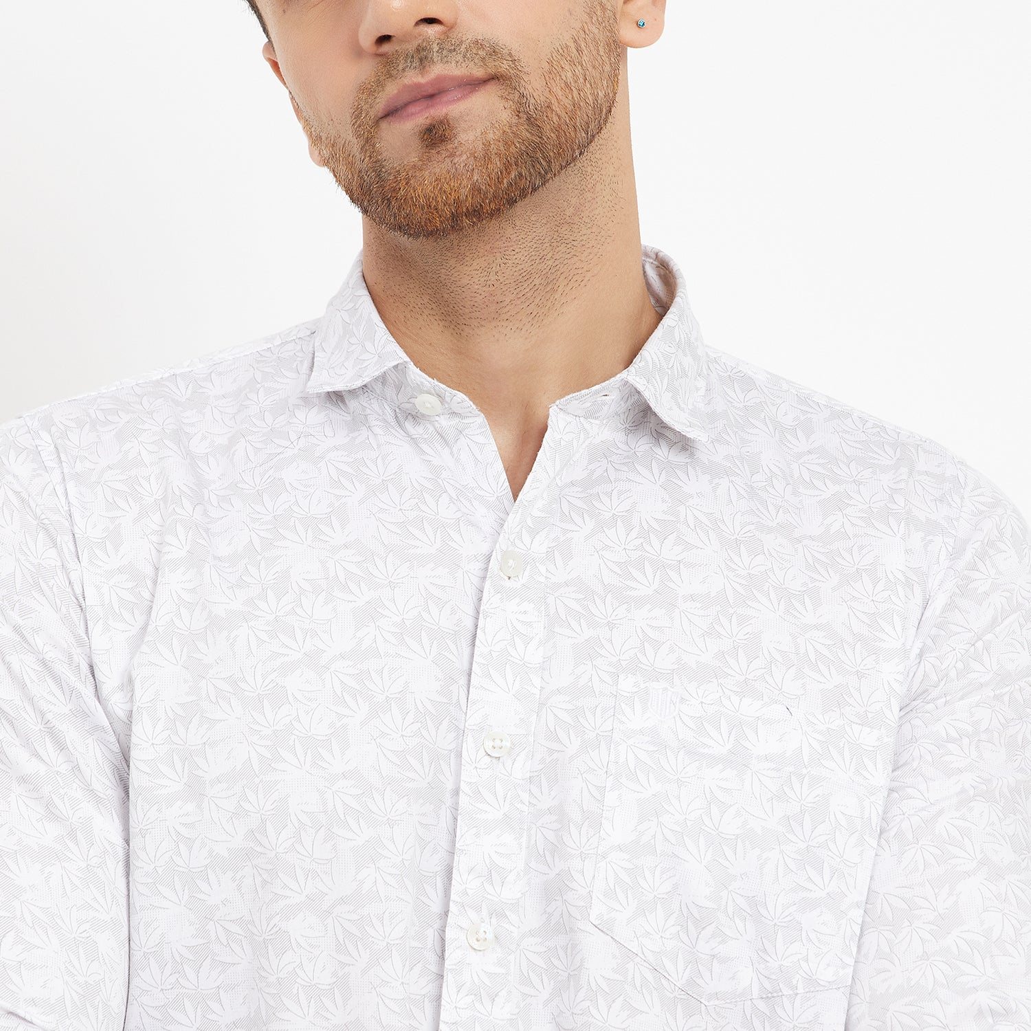 Duke Stardust Men Full Sleeve Cotton Shirt (SDO8PRTI)