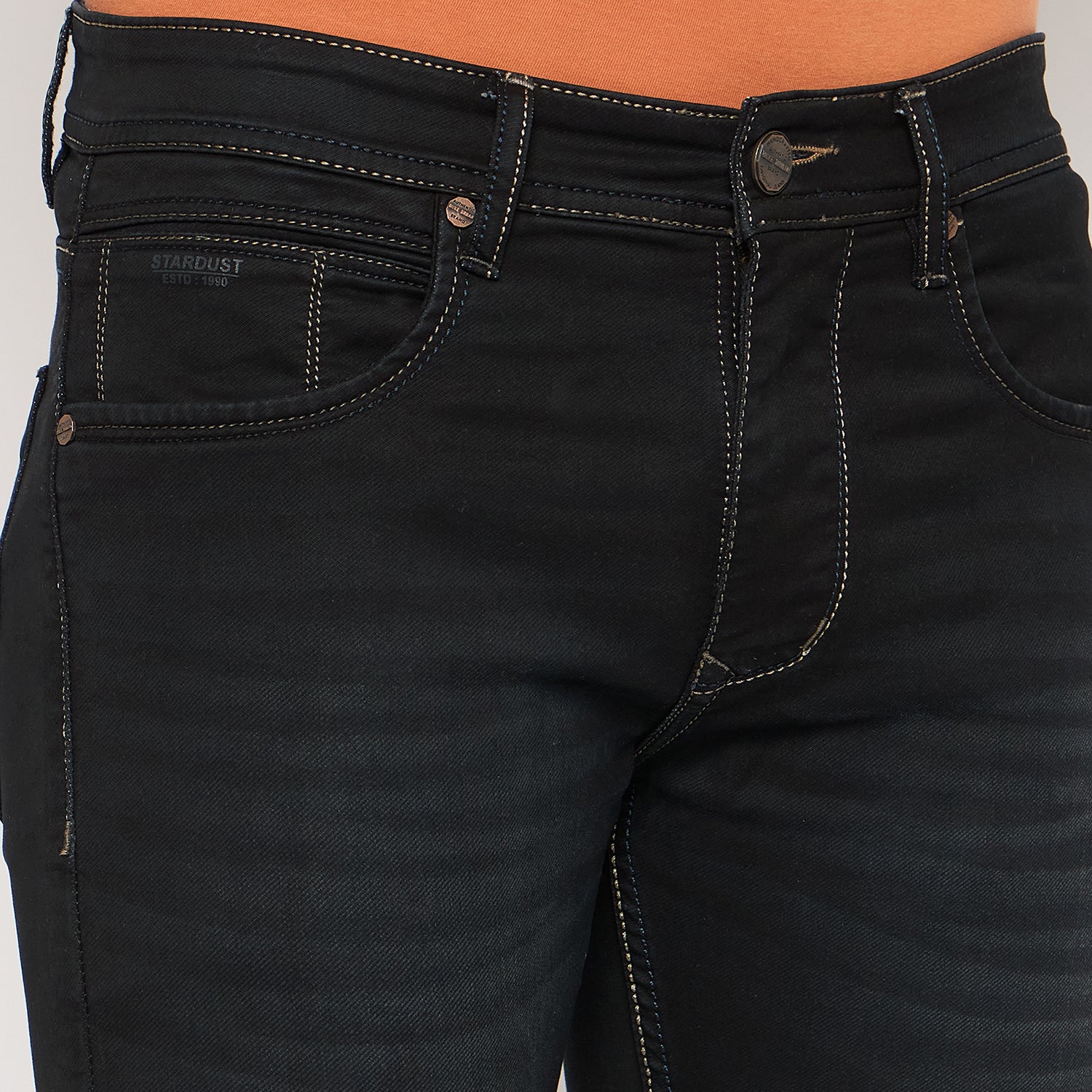 Duke Urban Men Slim Fit Stretchable Jeans (SDD5738S)