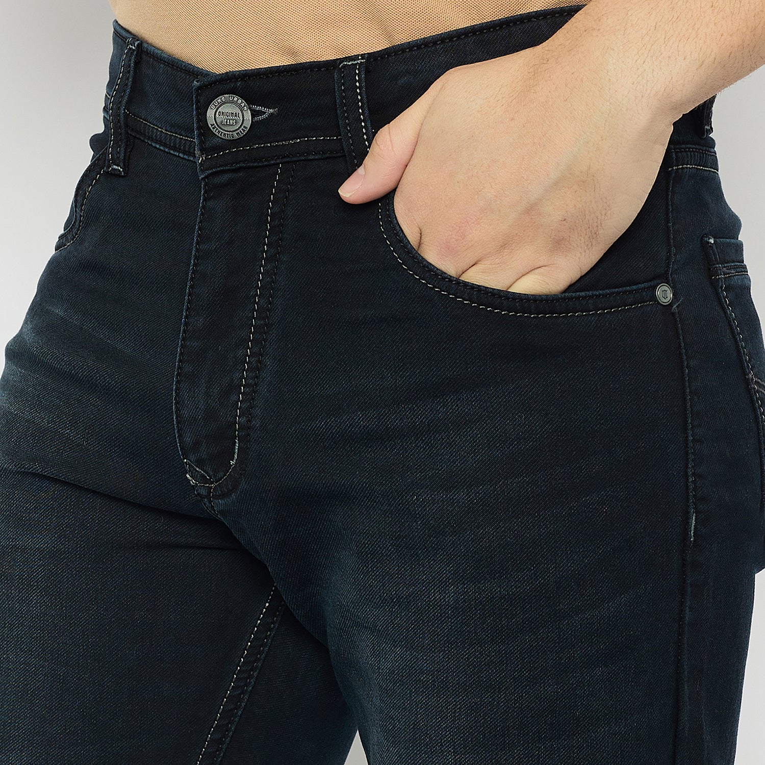 Duke Urban Men Slim Fit Stretchable Jeans (SDD5879C)