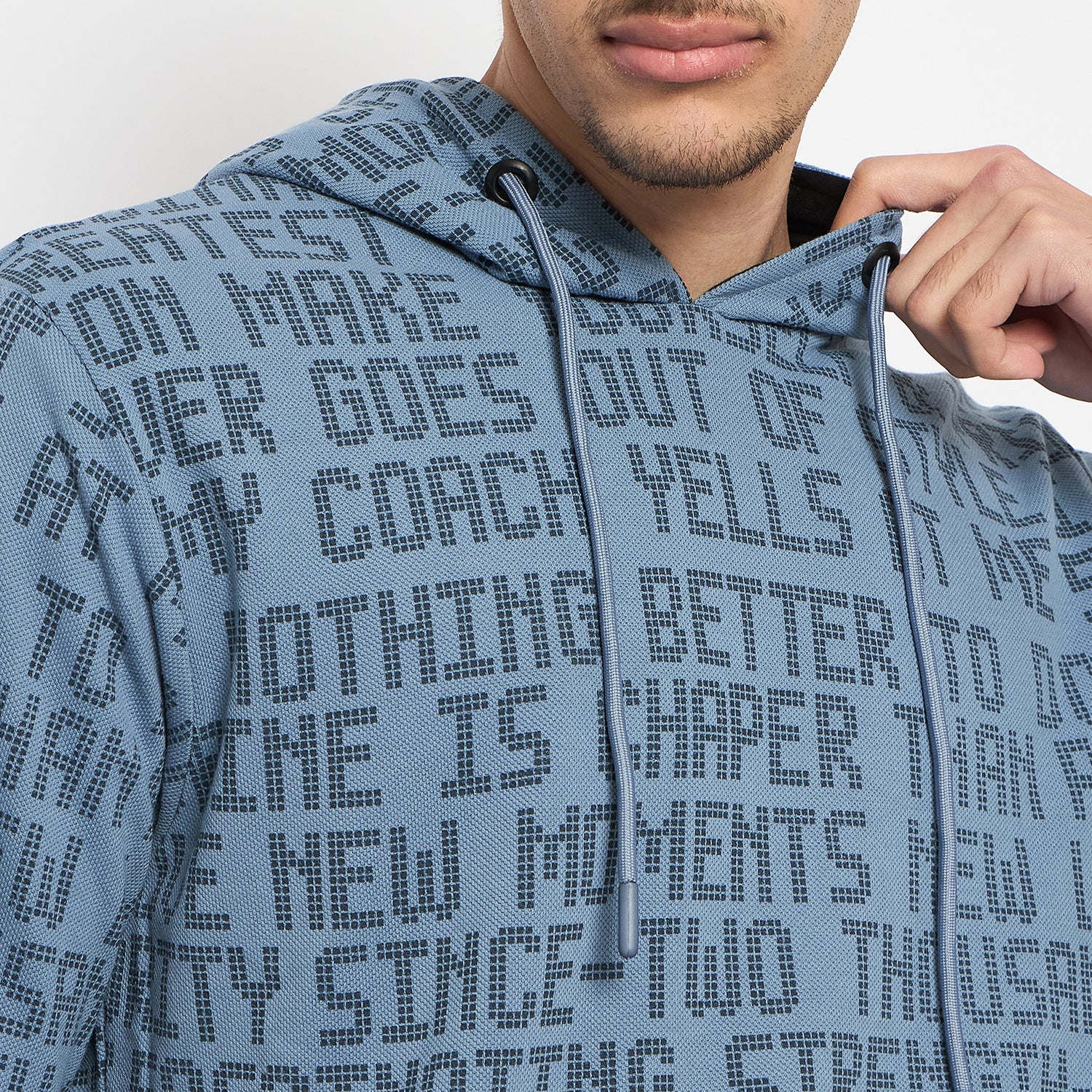 Duke Urban Men Full Sleeve Hooded Reversible Sweatshirt (LF6441)