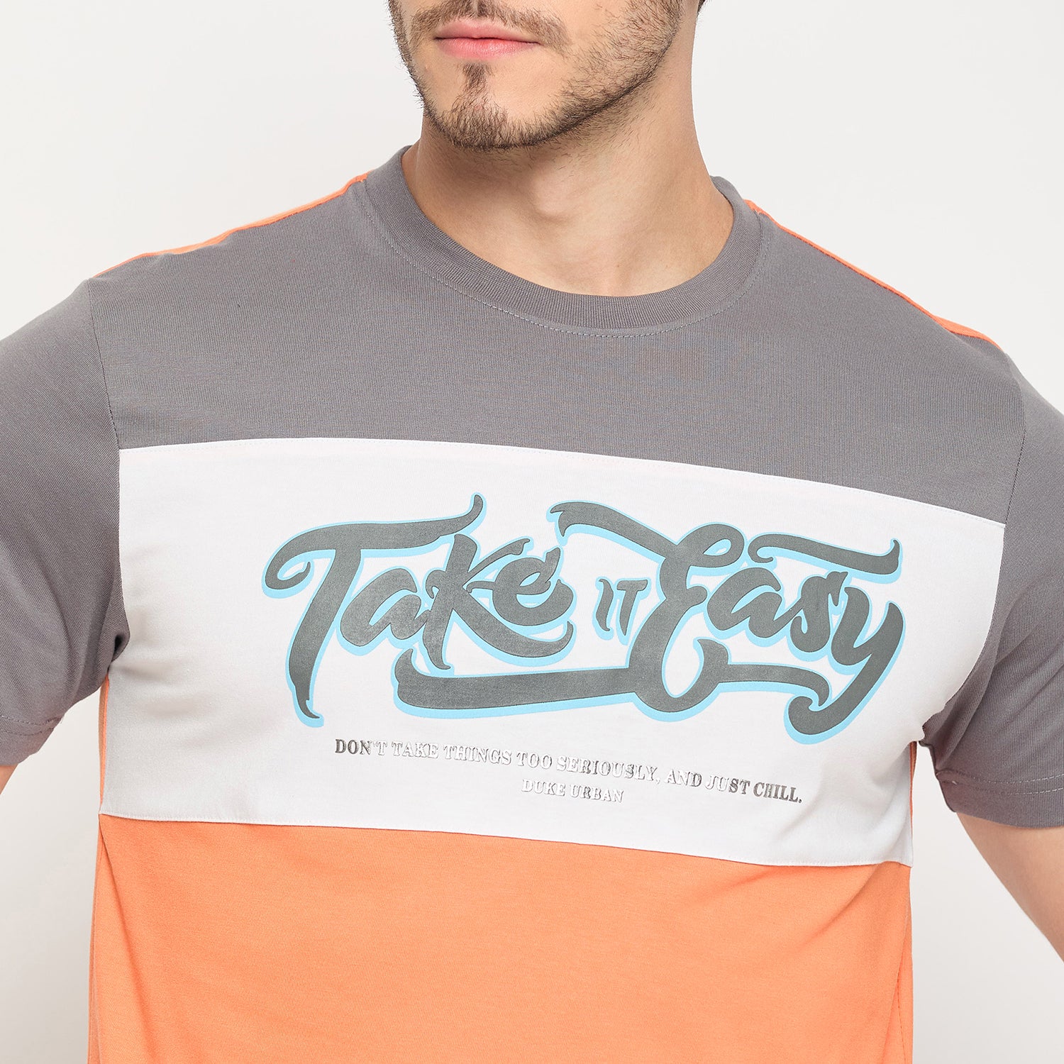 Duke Urban Men Half Sleeve Cotton T-shirt (ONLF257)