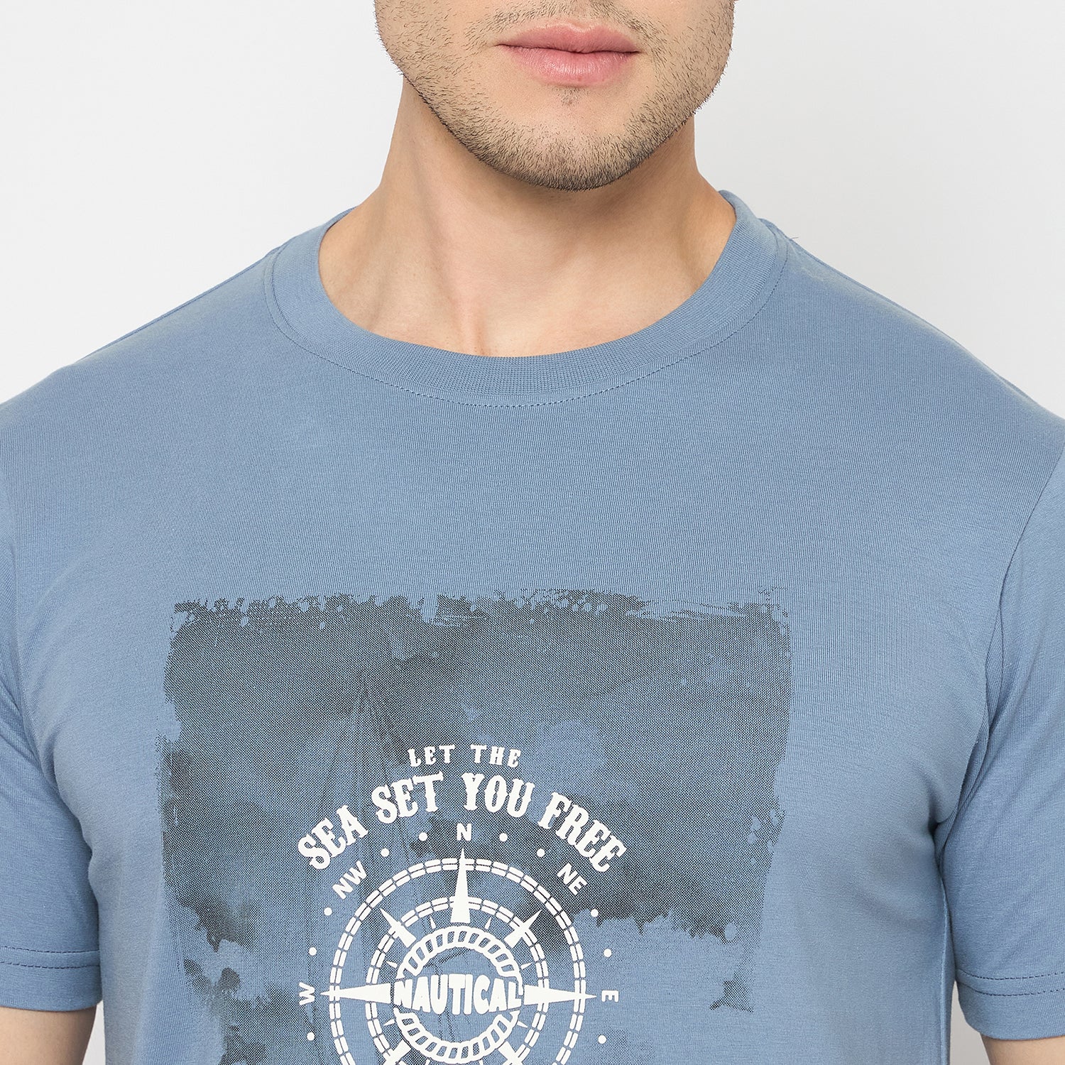 Duke Urban Men Half Sleeve Cotton Tshirt (LF7493)