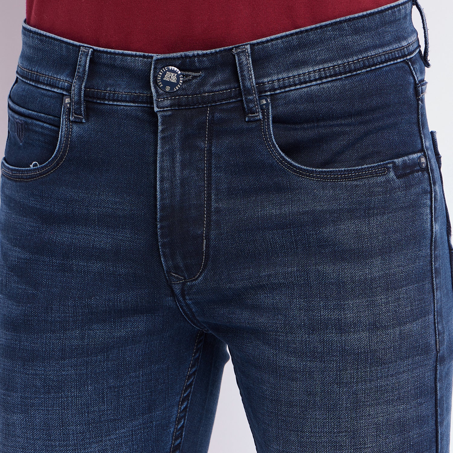 Duke Urban Men Slim Fit Stretchable Jeans (SDD5628)