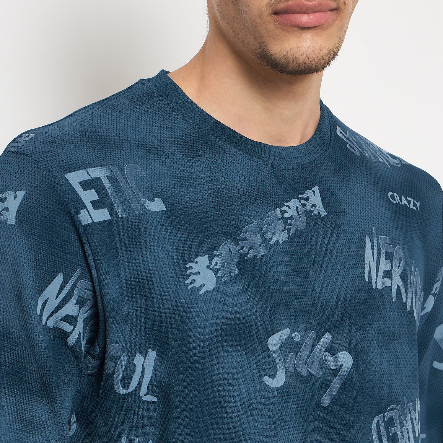 Duke Urban Men Full Sleeve Round Neck Sweatshirt (LF6403S)