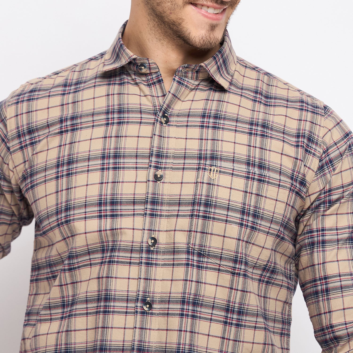 Duke Urban Men Full Sleeve Cotton Shirt (SDO8CKOK)