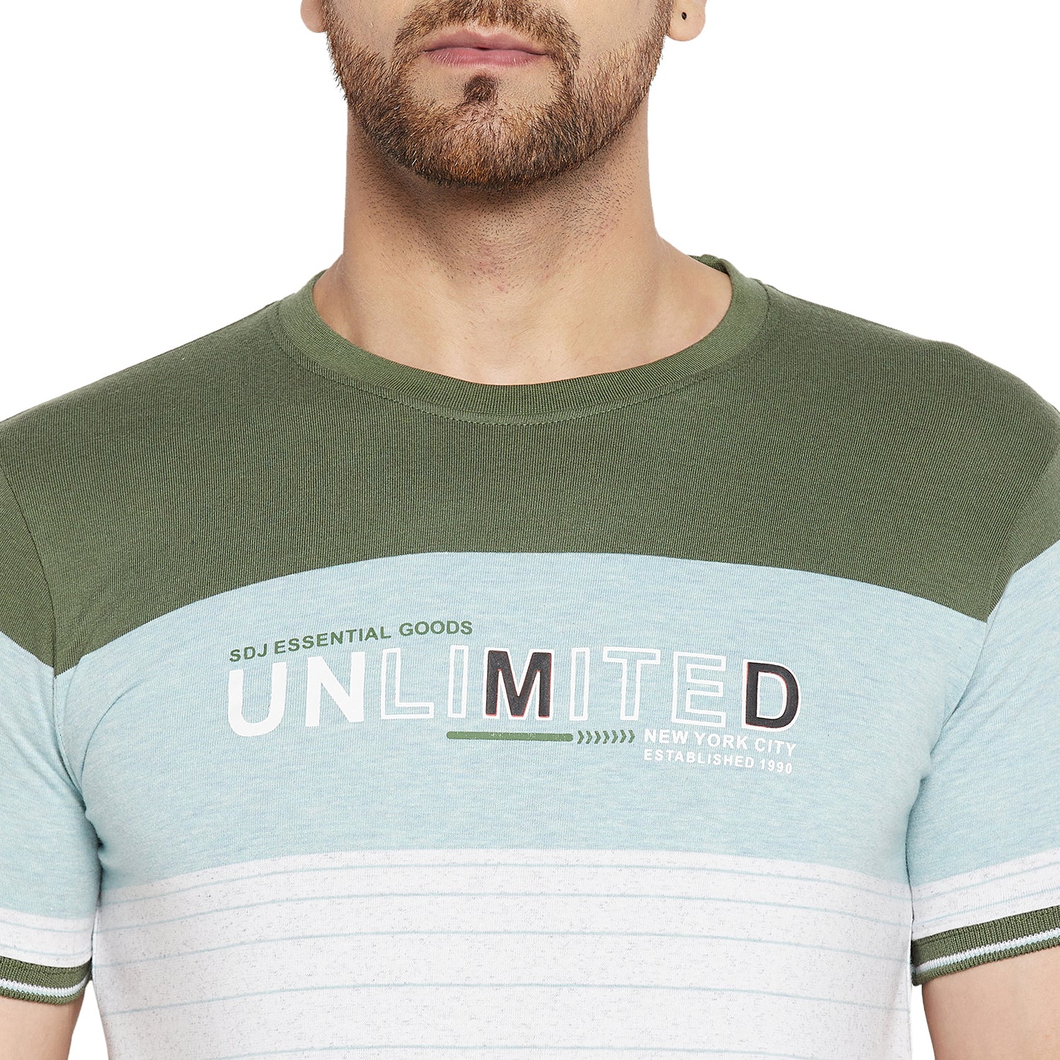 Duke Urban Men Half Sleeve Cotton T-shirt (LF5471)