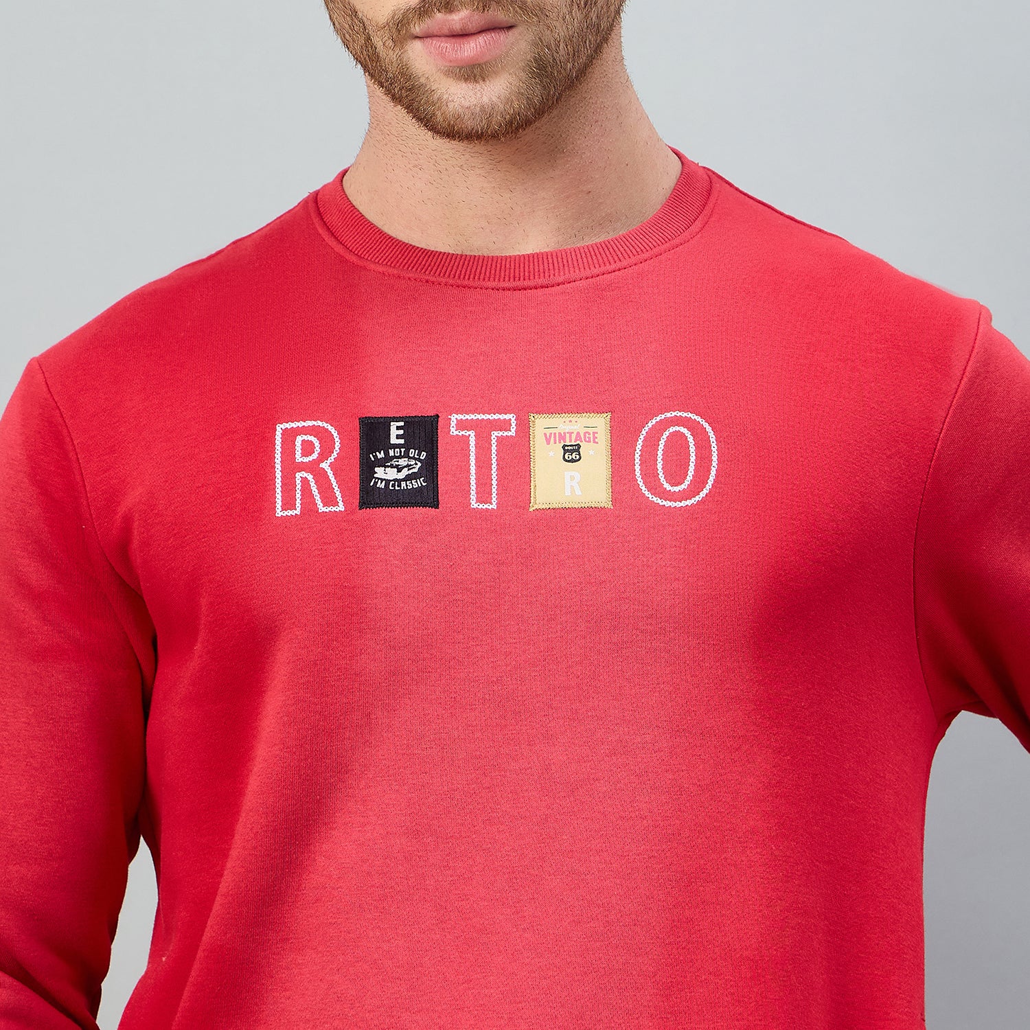 Duke Urban Men Round Neck Regular Sweatshirt (LF6344)