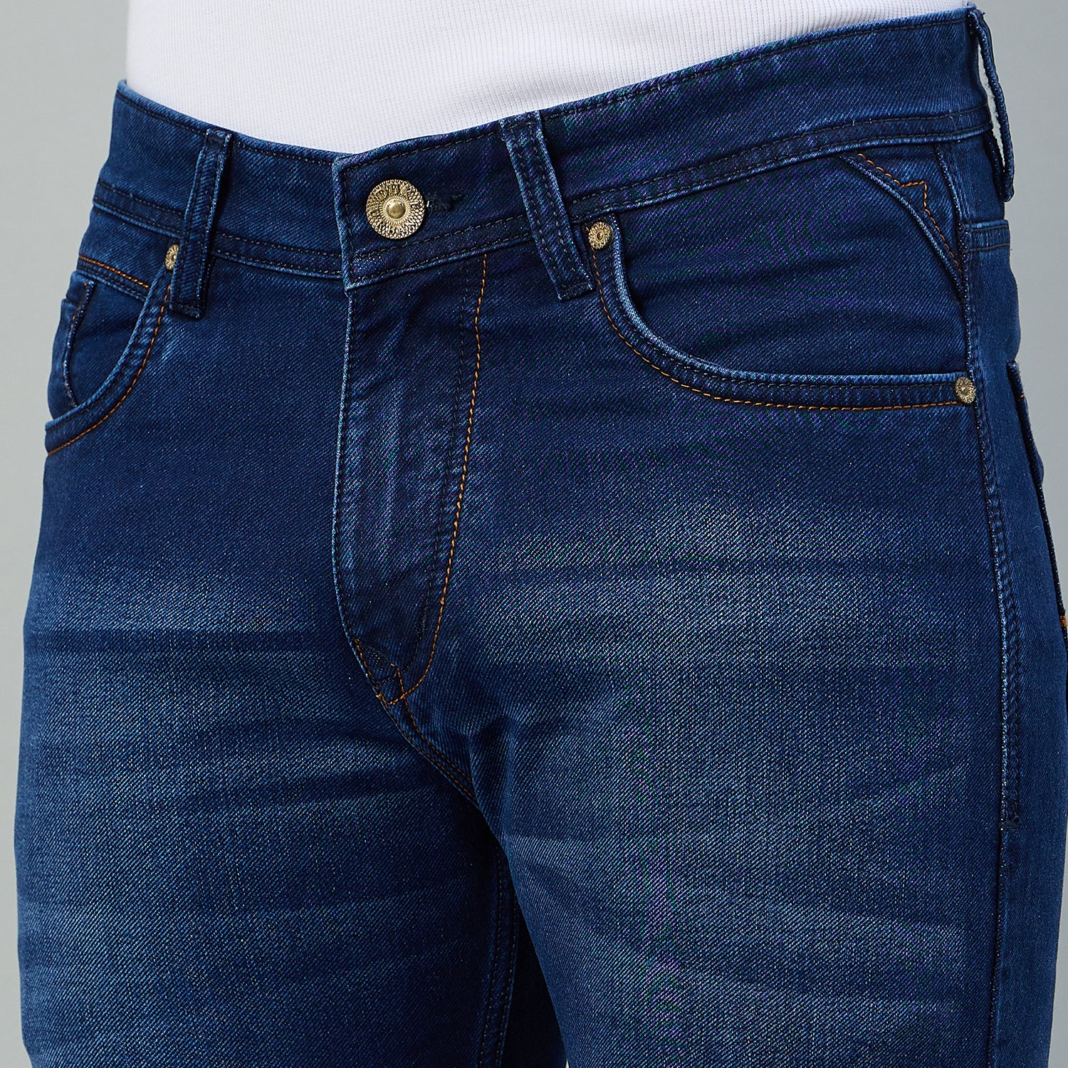 Duke Urban Men Comfort Fit Designer Jeans (MSD5909C)