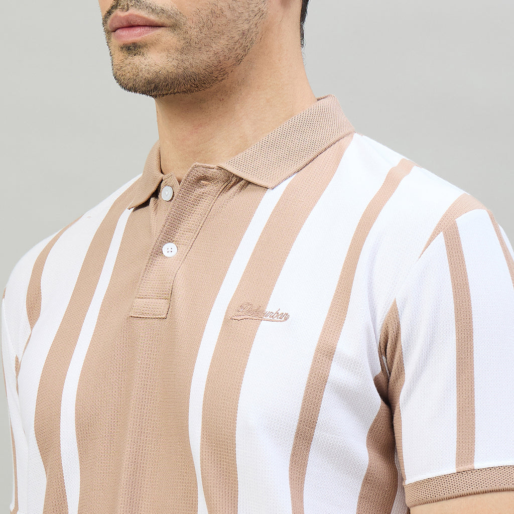 Duke Urban Men Half Sleeve Cotton Regular Fit Casual T-shirt (LF7869)