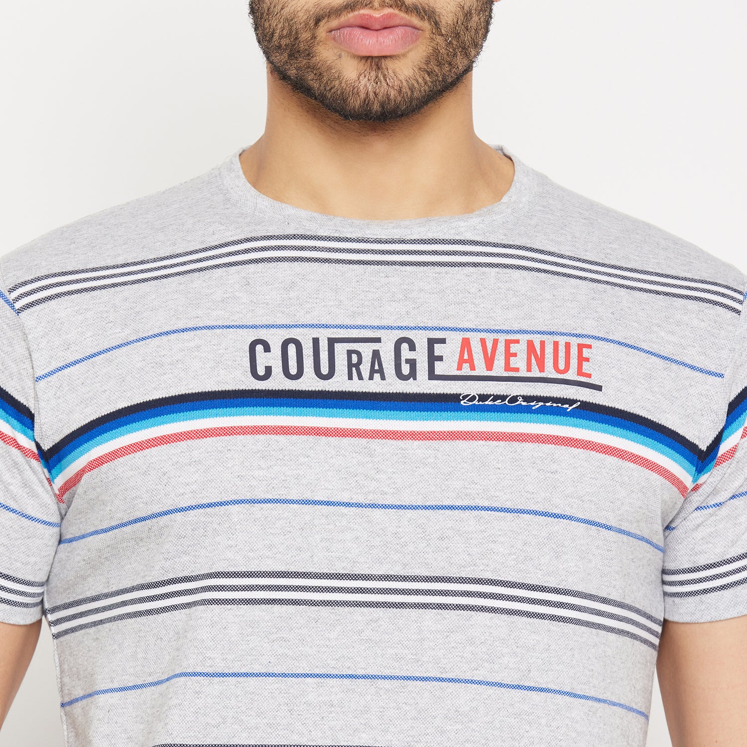 Duke Stardust Men Half Sleeve Round Neck Cotton T-shirt (4022)