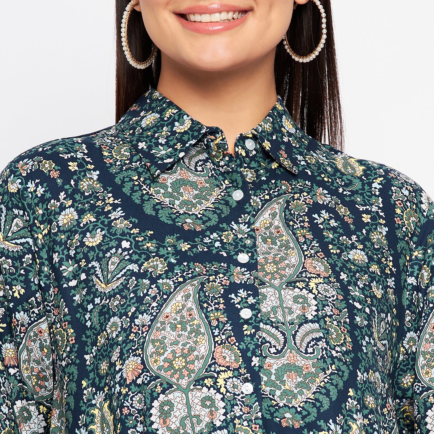 Duke Stardust Women 3/4 Sleeve Printed Tunic (SDX4109)