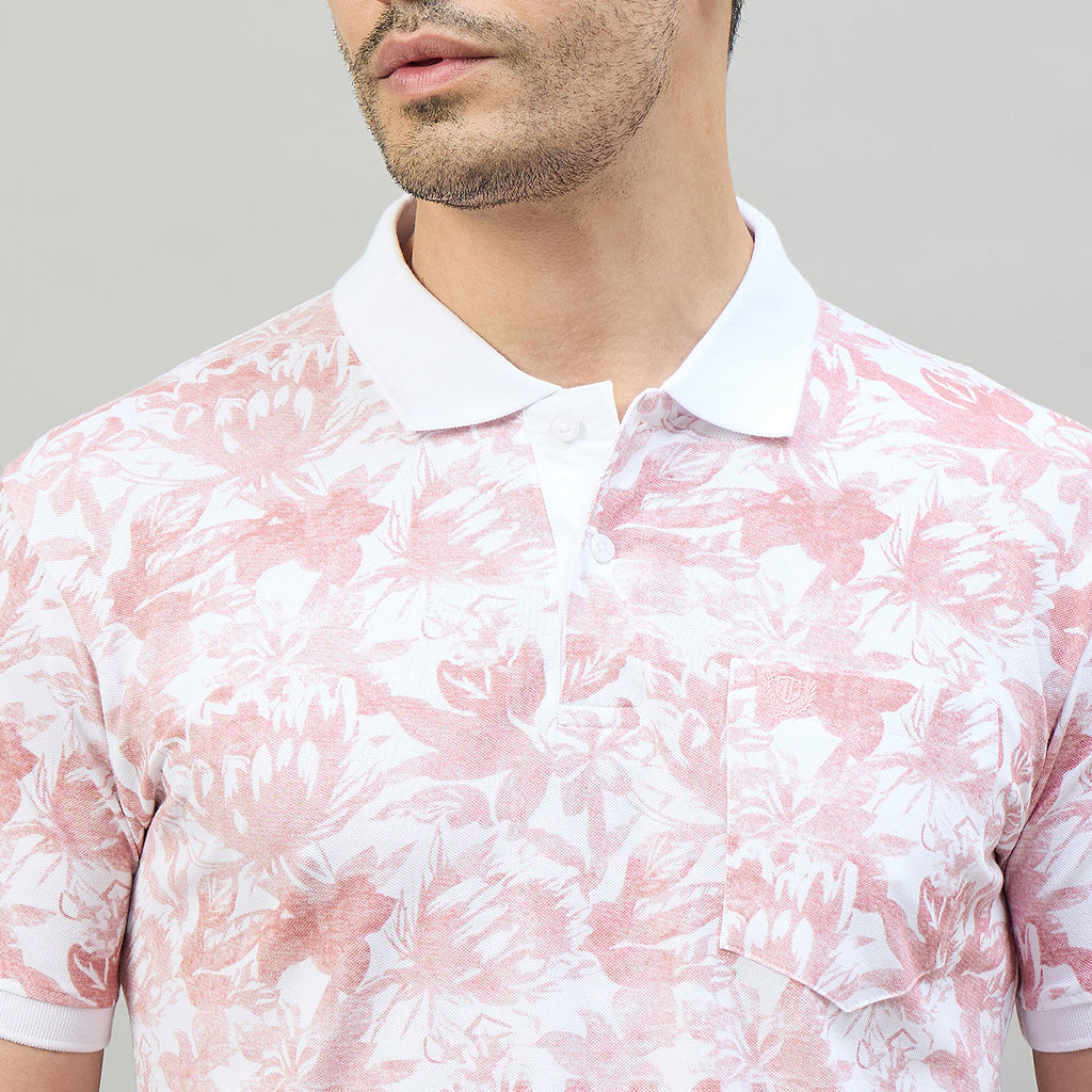 Duke Urban Men Half Sleeve Cotton Smart Fit Casual T-shirt (LF7980)