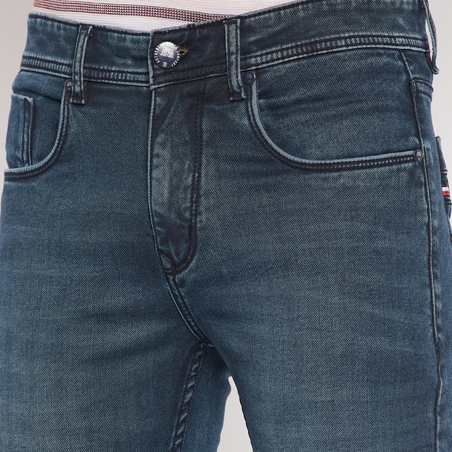 Duke Urban Men Slim Fit Stretchable Jeans (SDD5627)