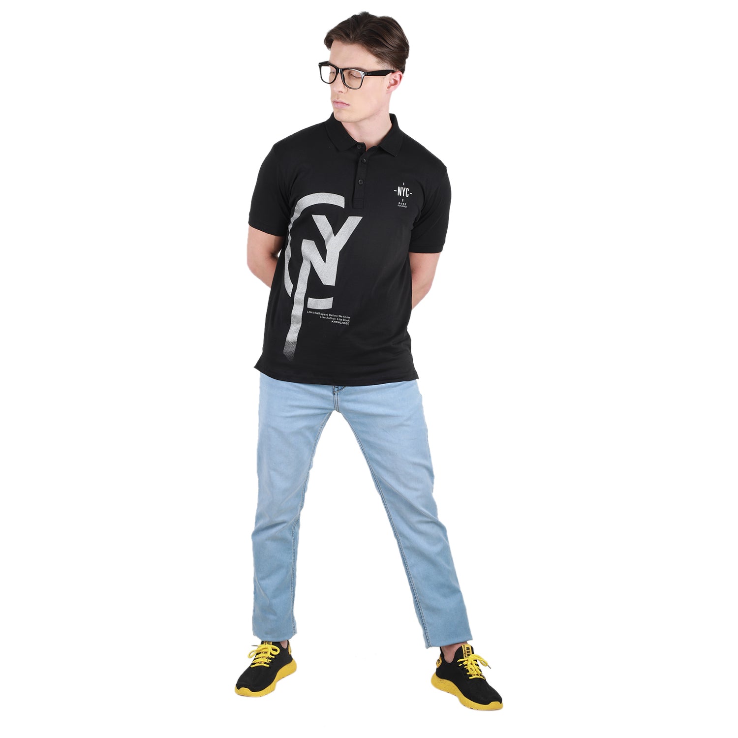 Duke Stardust Men Half Sleeve Cotton Tshirt (4224)