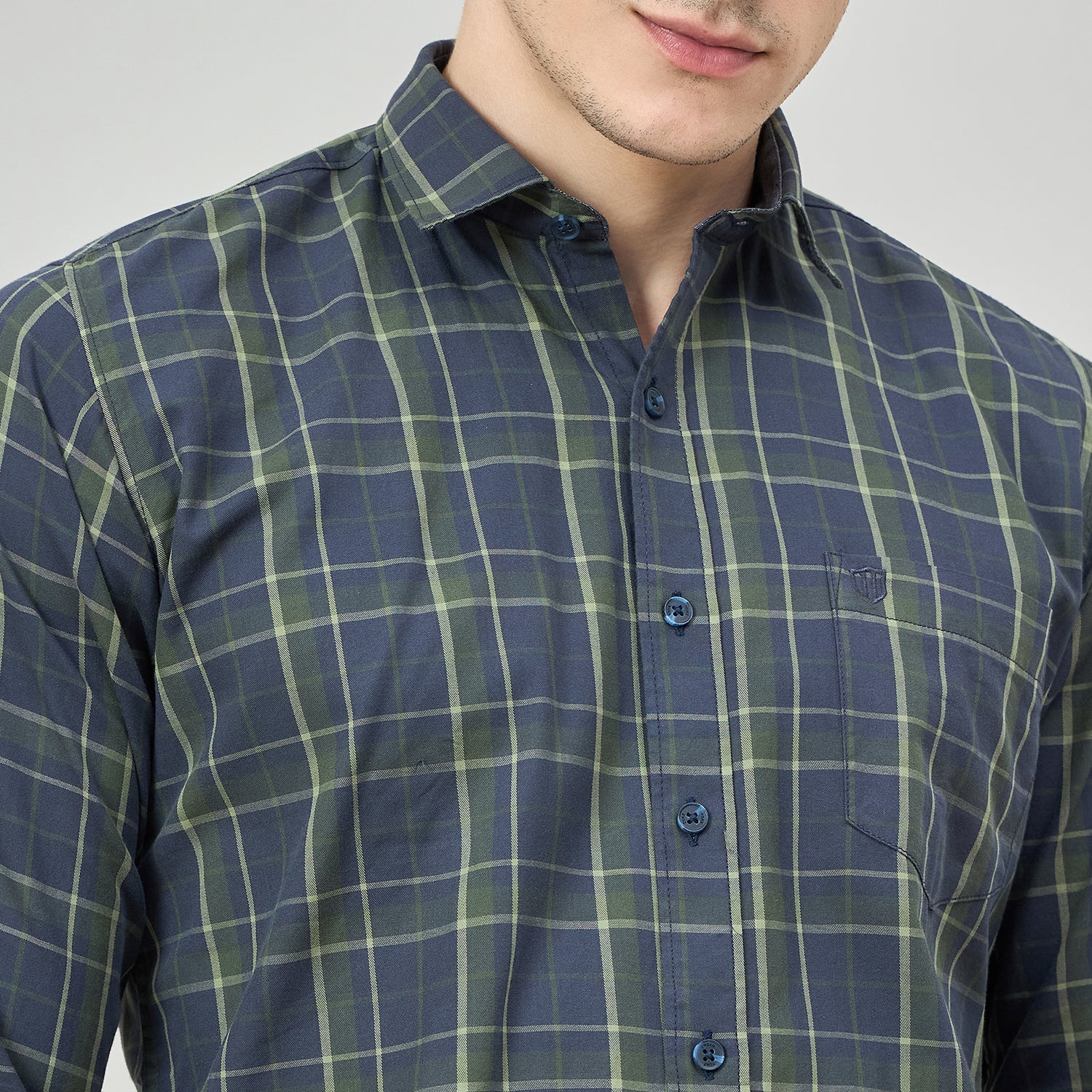 Duke Urban Men Full Sleeve Cotton Shirt (SDO8CKBA)