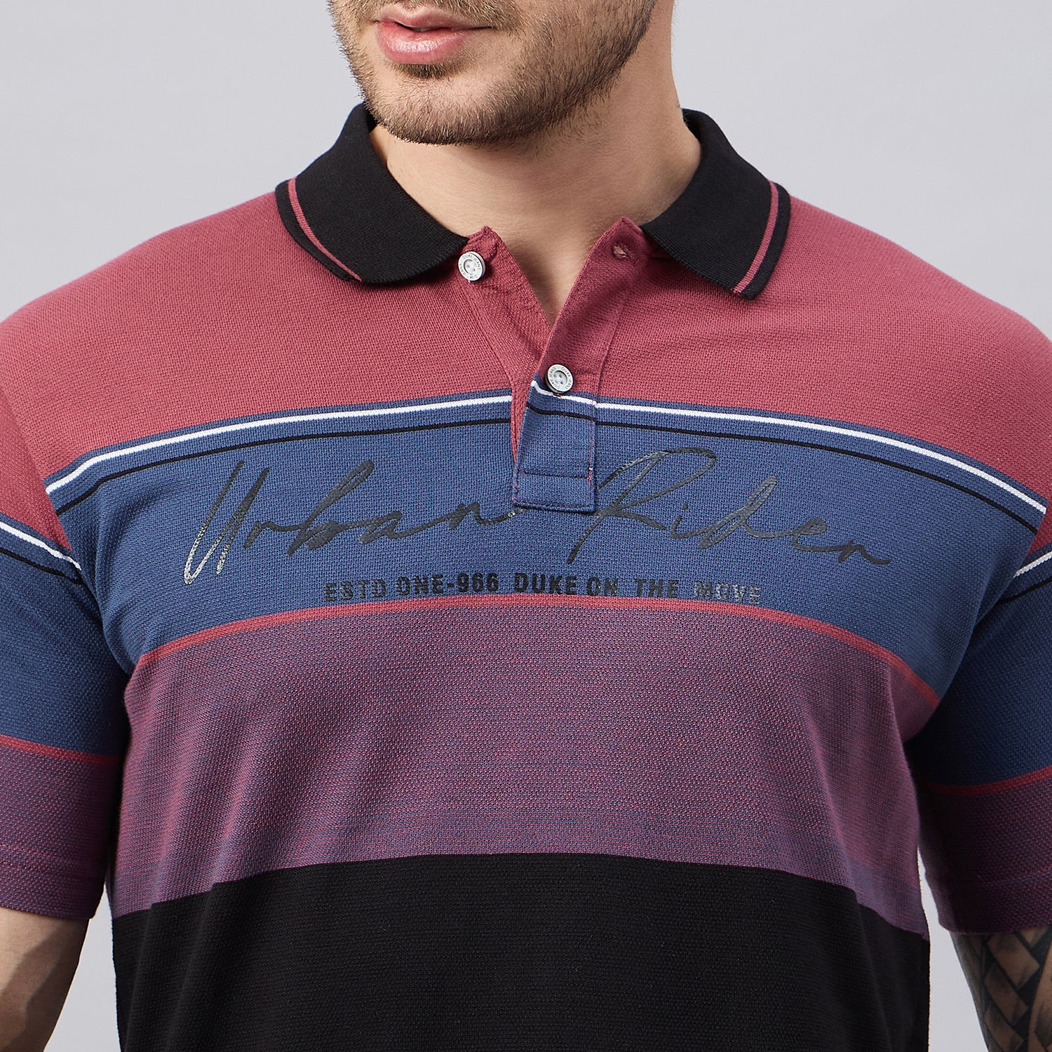 Duke Urban Men Half Sleeve Cotton Polo Tshirt (ON1424)
