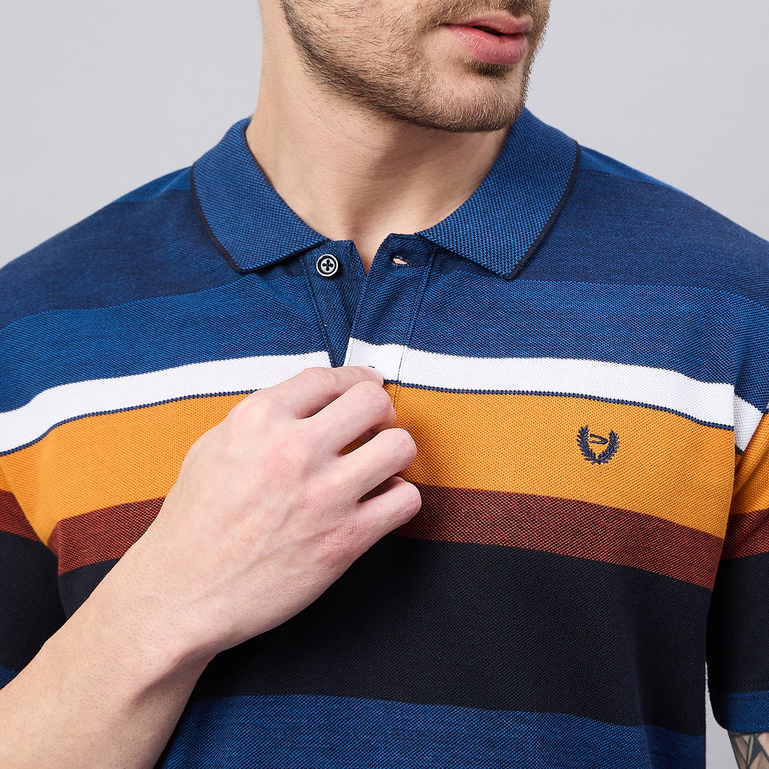 Duke Urban Men Half Sleeve Cotton Polo Tshirt (ON1427)